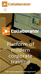 Mobile Screenshot of collaborator.biz