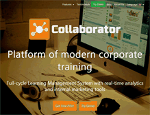 Tablet Screenshot of collaborator.biz